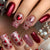 12 Sizes-24 Pcs Press On Nails Y1749
