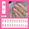 12 Sizes-24 Pcs Press On Nails W682