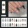 12 Sizes-24 Pcs Press On Nails W2134