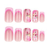 12 Sizes-24 Pcs Press On Nails JP3966