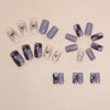 12 Sizes-24 Pcs Press On Nails R817