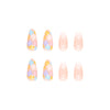 12 Sizes-24 Pcs Press On Nails W219