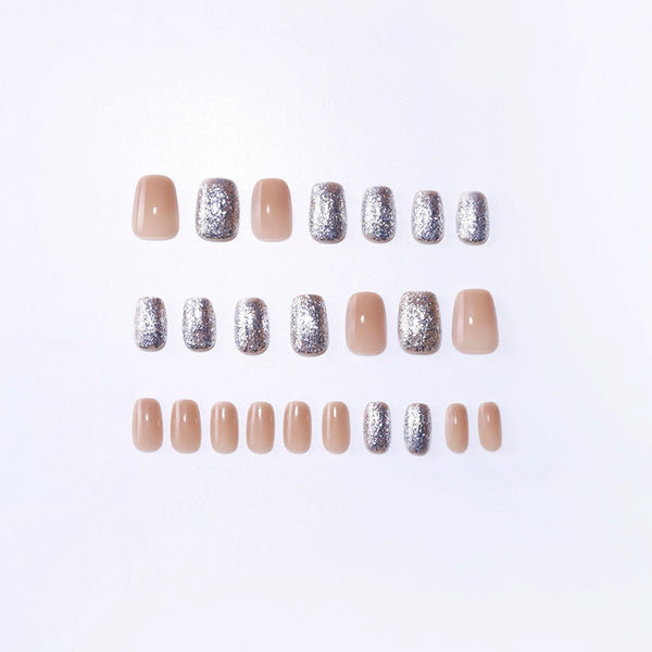 12 Sizes-24 PcsPress On NailsXNZB815