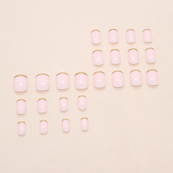12 Sizes-24 Pcs Press On Nails W1903