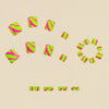 12 Sizes-24 Pcs Press On Nails Y780