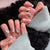 12 Sizes-24 Pcs Press On Nails JP1130