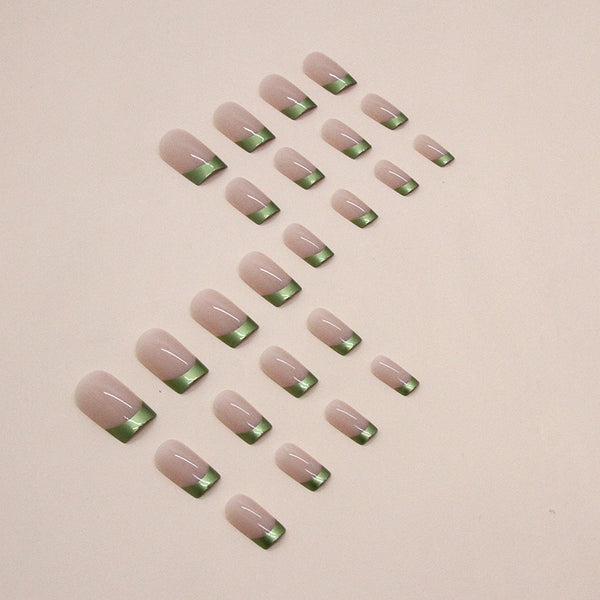 12 Sizes-24 Pcs Press On Nails W1232