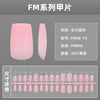 12 Sizes-24 Pcs Press On Nails FM06-01