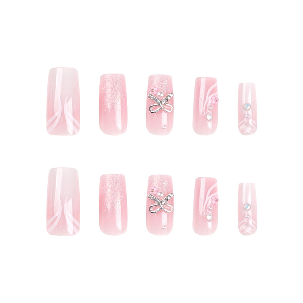 12 Sizes-24 Pcs Press On Nails JP2792