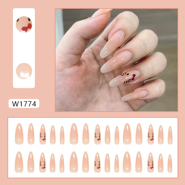 30 Pcs Press On Nails W1774