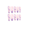 12 Sizes-24 Pcs Press On Nails JP1472