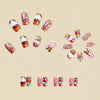 12 Sizes-24 Pcs Press On Nails Y559