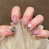 12 Sizes-24 Pcs Press On Nails R384