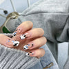 12 Sizes-24 Pcs Press On Nails JP1128