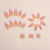 12 Sizes-24 Pcs Press On Nails W1255