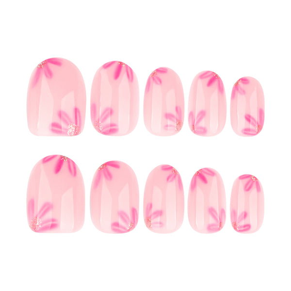 12 Sizes-24 Pcs Press On Nails JP4364