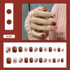 12 Sizes-24 Pcs Press On Nails R161