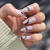 12 Sizes-24 Pcs Press On Nails JP3021
