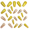 12 Sizes-24 Pcs Press On Nails Y1014