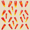 12 Sizes-24 Pcs Press On Nails Y434