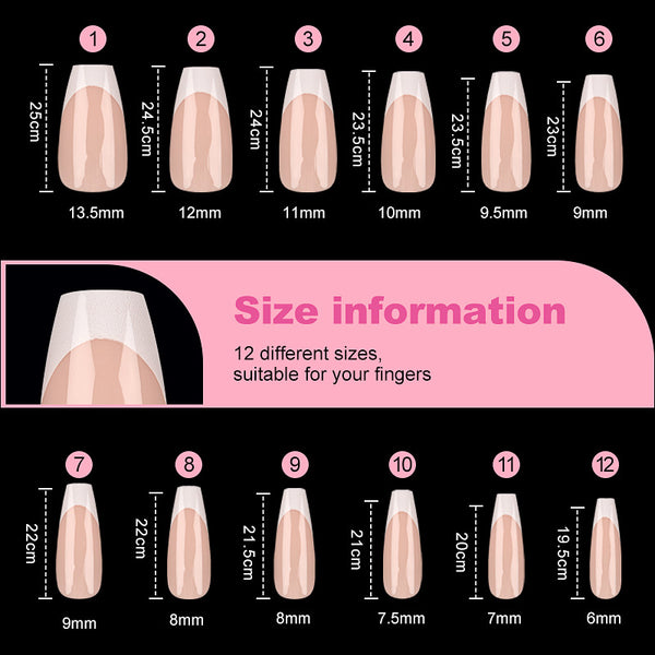 120 Pcs Press On Nails CP004
