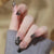 12 Sizes-24 Pcs Press On Nails Z377