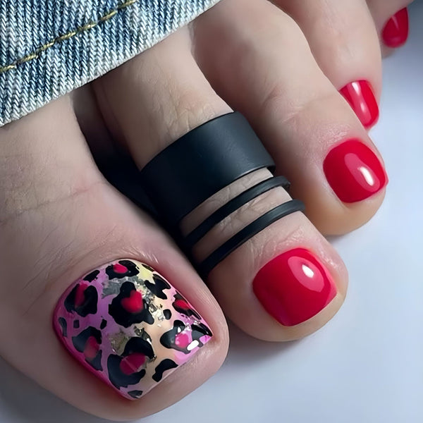 12 Sizes-24 Pcs Press On Nails Y1913