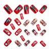 12 Sizes-24 Pcs Press On Nails Y1595