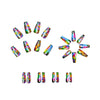 12 Sizes-24 Pcs Press On Nails Y443