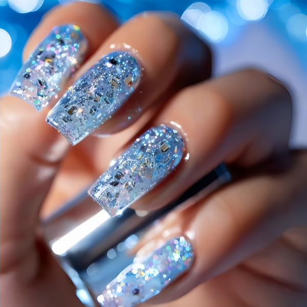 12 Sizes-24 Pcs Press On Nails Y1384