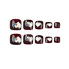 12 Sizes-24 Pcs Press On Nails JP1666