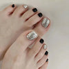 12 Sizes-24 Pcs Press On Nails F045