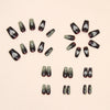 12 Sizes-24 Pcs Press On Nails S005
