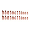 12 Sizes-24 Pcs Press On Nails W1667