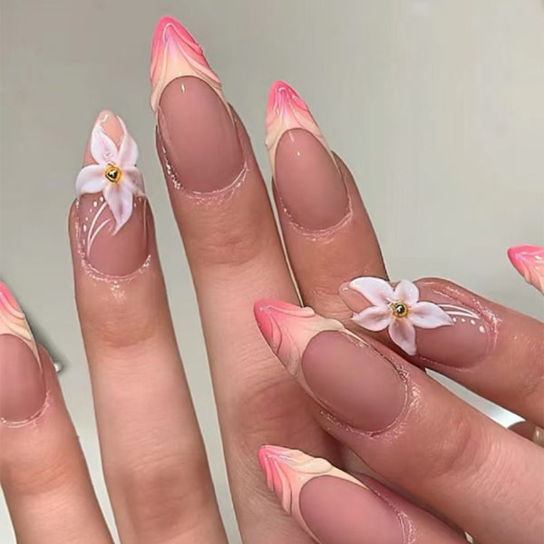 12 Sizes-24 Pcs Press On Nails Z903