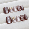 30 Pcs Press On Nails MY091