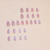 12 Sizes-24 Pcs Press On Nails W1534