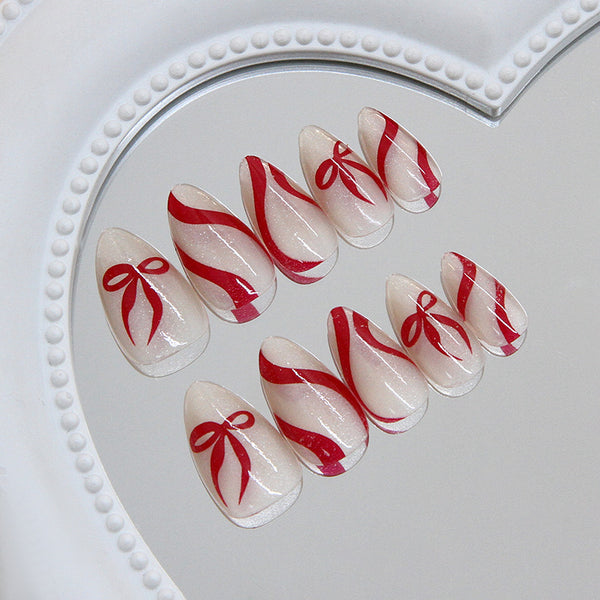 30 Pcs Press On Nails W2125