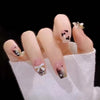 12 Sizes-24 Pcs Press On Nails Z482