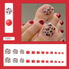 12 Sizes-24 Pcs Press On Nails F091