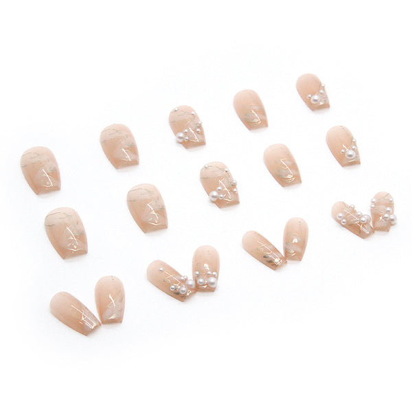 12 Sizes-24 Pcs Press On Nails Z434