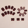 12 Sizes-24 Pcs Press On Nails W1199