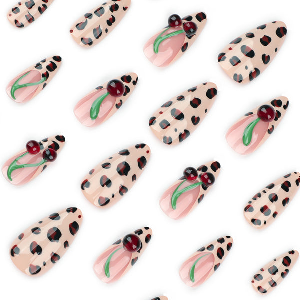 12 Sizes-24 Pcs Press On Nails JP3688