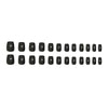 12 Sizes-24 Pcs Press On Nails MY189