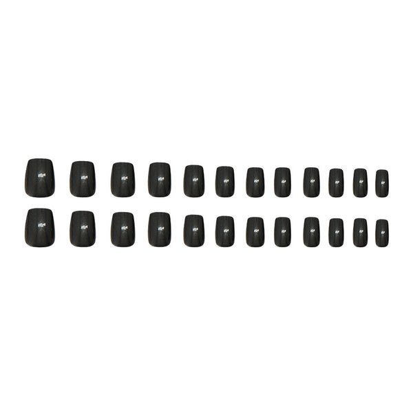12 Sizes-24 Pcs Press On Nails MY189