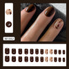 12 Sizes-24 Pcs Press On Nails W1882