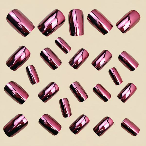 12 Sizes-24 Pcs Press On Nails Y1926