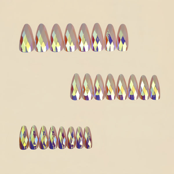 12 Sizes-24 Pcs Press On Nails Y1336