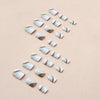 12 Sizes-24 Pcs Press On Nails W707