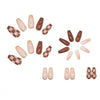 12 Sizes-24 Pcs Press On Nails R279